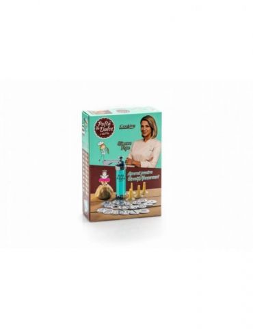 Aparat pentru biscuiti/fursercuri 21 cm simona pope inlcude: 20 forme Heinner - 1