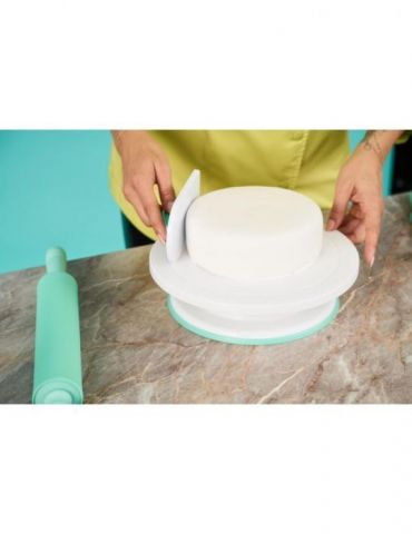 Platou rotativ prajituri dia 28 cm cu baza antiaderenta simona Heinner - 1