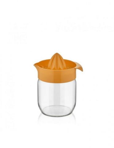 Storcator manual citrice  cu recipient din sticla  425 ml dia::8.5cm Heinner - 1