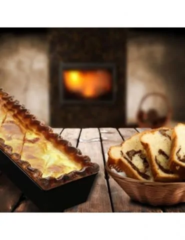 Forma copt chec 35.6x12x7cm material : otel (carbon steel) cu Vanora - 1 - Tik.ro