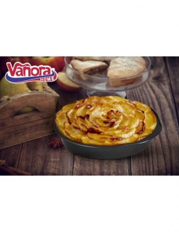 Tava cuptor rotunda   24*21.5*4 cm   material : otel (carbon steel) Vanora - 1