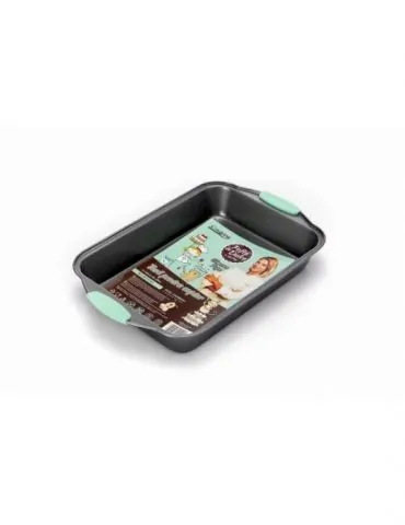 Tava cuptor 35.5x23.2x5.2cmsimona pope material: otel carbon acoperire  non stick Heinner - 1 - Tik.ro