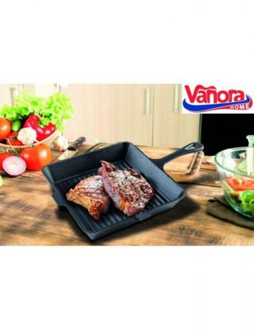 Tigaie grill  fonta pura  25 x 4.7 cm                            
 materail : Vanora - 1