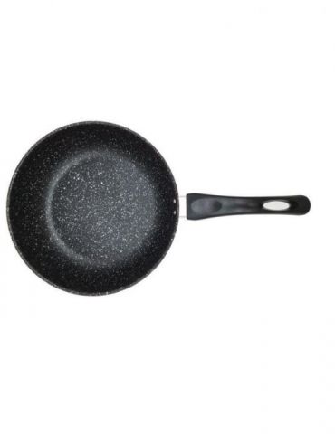 Tigaie delis 24x6.5cm negru/rosu material: otel carbon grosime : 0.7mm Vanora - 1 - Tik.ro