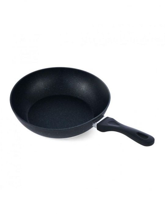 Tigaie aluminiu wok 30x8 cm  black sand material : aluminiu Heinner - 1