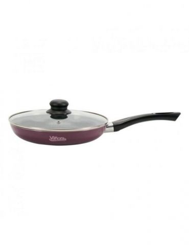 Tigaie aluminiu+capac 24x4 cm bella 
material: aluminiu 
interior: non-stick 
baza Vanora - 1