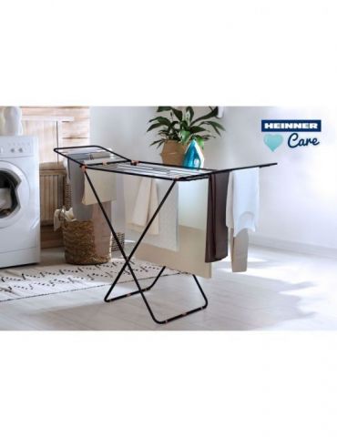 material: otel vopsit in camp electrostatic culoare: negru grosime teava: Heinner - 1 - Tik.ro