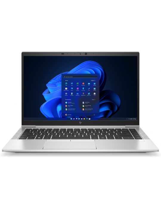 Laptop HP EliteBook 840 G8, Intel Core i5-1135G7, 14inch, RAM 16GB, SSD 512GB, Intel Iris Xe Graphics, W 11 Pro, Silver Hp - 1