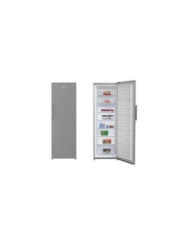 Congelator Beko RFNE312K31XBN, 282 l, Clasa F, No Frost, 8 rafturi, Termostat reglabil, H 185 cm, Argintiu Beko - 1