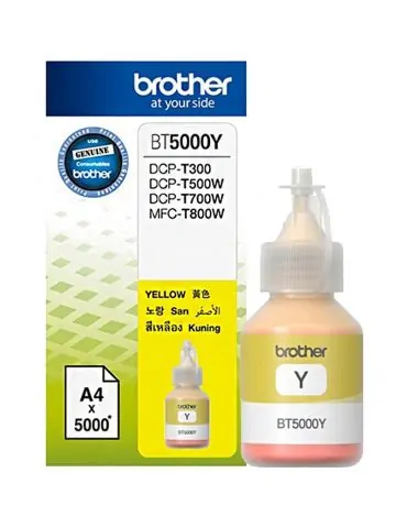 Cartus Cerneala Brother- BT5000Y Yellow Brother - 1 - Tik.ro