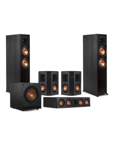 Pachet boxe 5.1 klipsch rp-8000f din seria reference premiere negru Klipsch - 1 - Tik.ro
