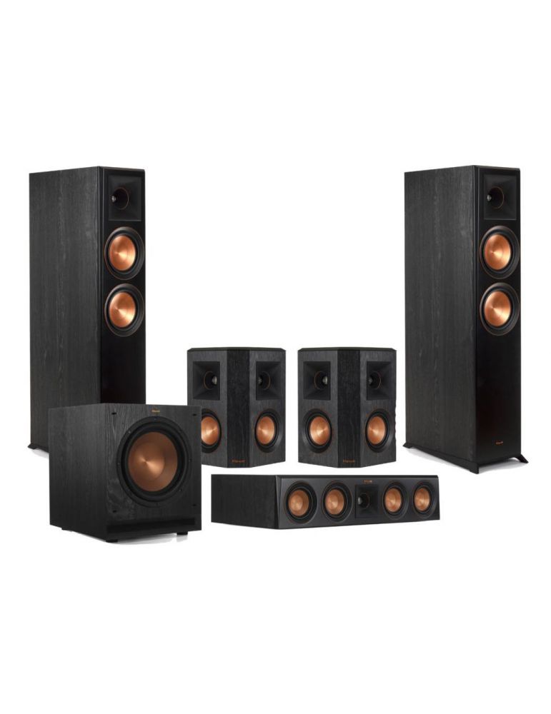 Pachet boxe 5.1 klipsch rp-8000f din seria reference premiere negru