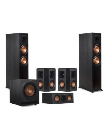 Pachet boxe 5.1 klipsch rp-6000f din seria reference premiere negru Klipsch - 1 - Tik.ro