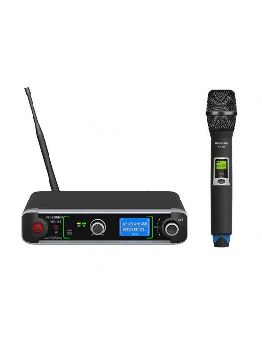 Microfon wireless de mana rh sound wr-118 sincronizare ir Rh sound - 1