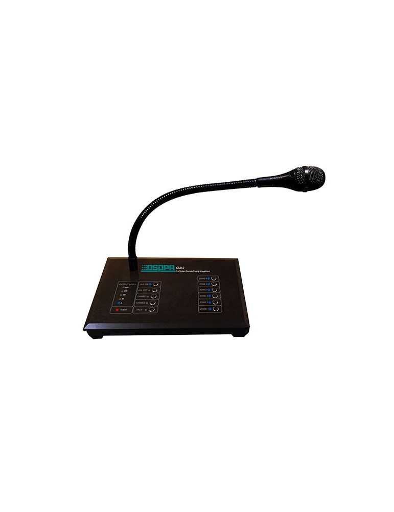 Microfon remote paging cu 6 zone dsppa cm12