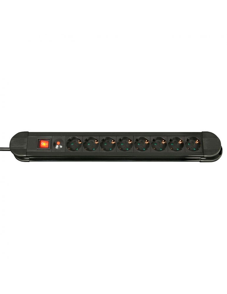 Lindy 73104 prelungitoare 8 ieșire(i) AC De interior Negru