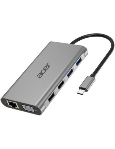 Acer 11in1 Type C dongle Prin cablu USB 3.2 Gen 1 (3.1 Gen 1) Type-C Argint Acer - 1