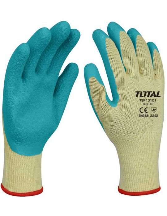 Total - manusi de protectie - latex + textil - xl Total - 1