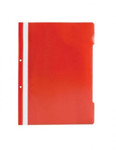 Dosar cu sina si 2 perforatii rosu 50 bucati/set  - 1 - Tik.ro