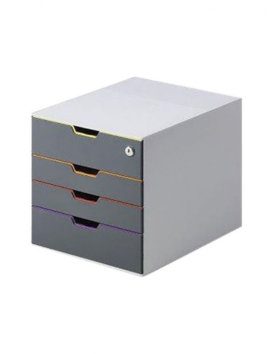 Organizator  documente durable varicolor cu 4 sertare Durable - 1