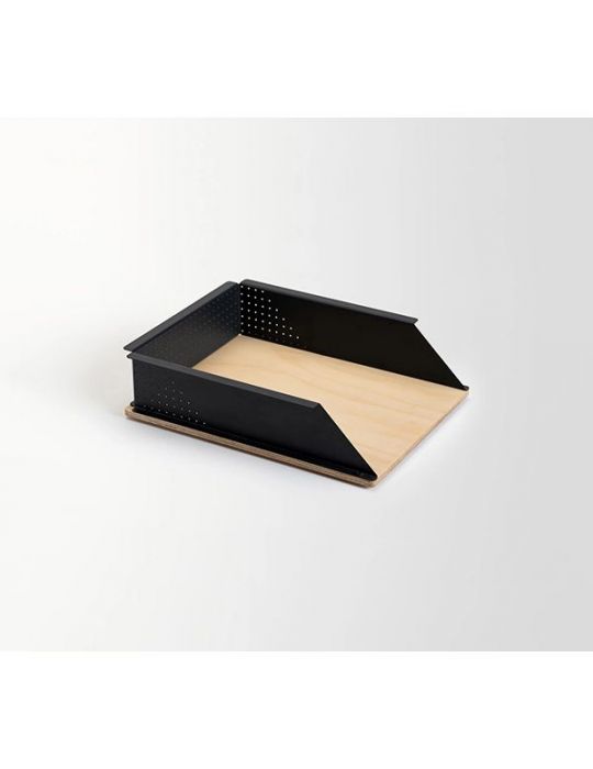 Tavita documente spin cora boxxit small metal-lemn gri carbune Spin - 1