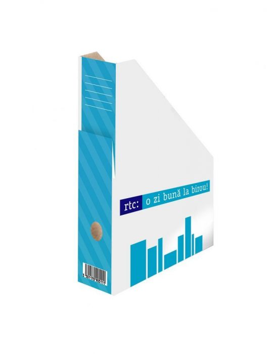 Suport vertical pentru documente rtc carton fsc alb Rtc - 1