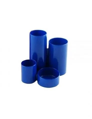 Suport pentru accesorii de birou flaro 4 compartimente neechipat albastru Flaro - 1 - Tik.ro
