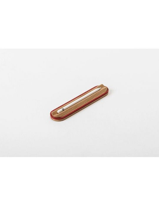 Suport instrumente de scris spin ridge lemn rosu Spin - 1