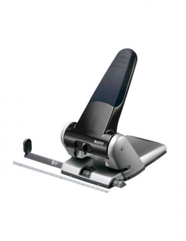 Perforator metalic leitz 5180 de mare capacitate 65 coli negru Leitz - 1 - Tik.ro