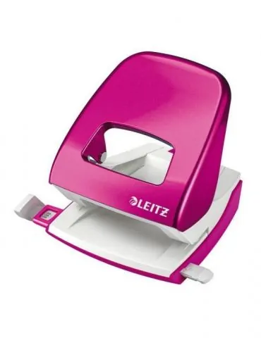 Perforator leitz wow 5008 30 coli metalic roz Leitz - 1 - Tik.ro