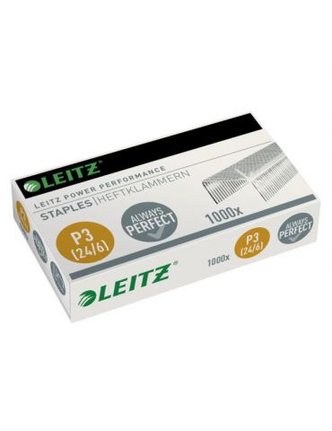 Capse leitz power performance 24/6 1000 bucati/cutie Leitz - 1 - Tik.ro