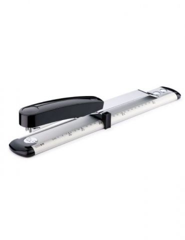 Capsator profesional novus b17 cu brat 40 coli capse 24/6 26/6 24/8 26/8 gri Novus - 1