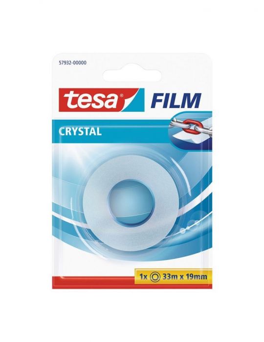 Banda adeziva tesa crystal 19 mm x 33 Tesa - 1