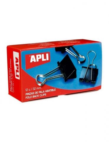 Clipsuri apli 32 mm 12 bucati/cutie Apli - 1 - Tik.ro
