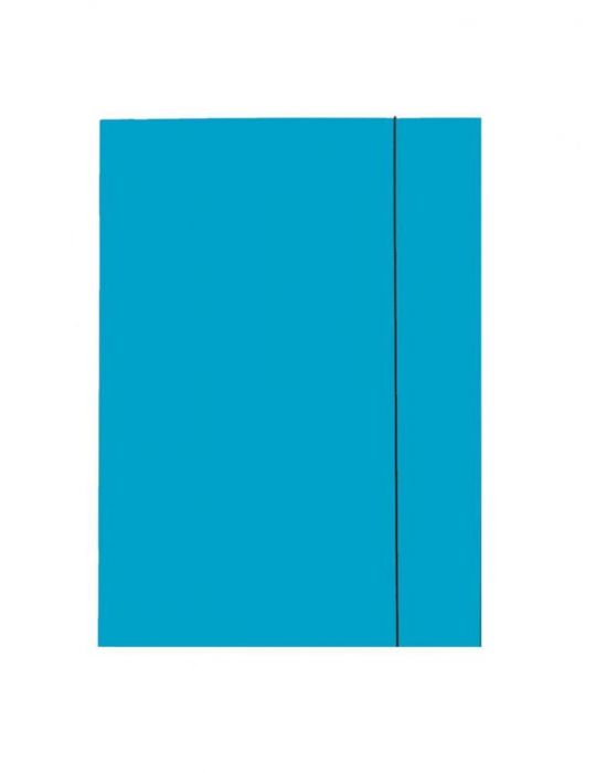 Mapa esselte economy din carton cu elastic albastru deschis Esselte - 1