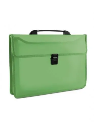 Servieta documente donau plastic verde Donau - 1 - Tik.ro