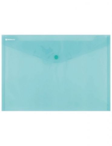 Mapa documente donau a4 inchidere cu capsa plastic verde transparent Donau - 1 - Tik.ro
