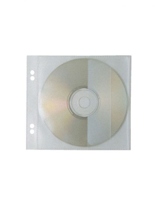 File pentru cd transparente 10 buc/set  - 1
