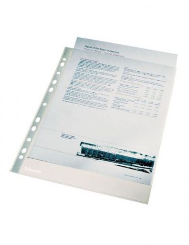 Folie de protectie esselte a4 cristal 40 microni set de 100 buc Esselte - 1 - Tik.ro