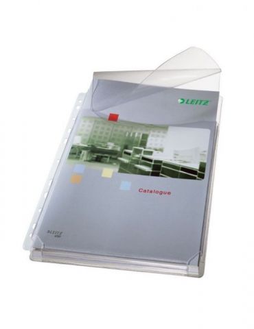 Folie de protectie leitz jumbo cu clapa a4 170 microni set de 5 buc Leitz - 1 - Tik.ro