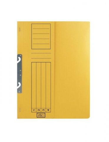 Dosar de incopciat 1/2 rtc carton 250 g/mp galben  10 bucati/set Rtc - 1 - Tik.ro