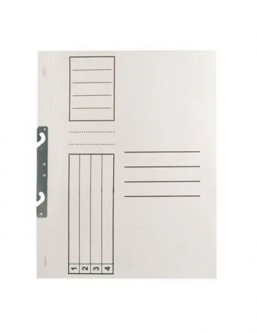 Dosar de incopciat 1/1 carton alb 25 bucati/set  - 1 - Tik.ro