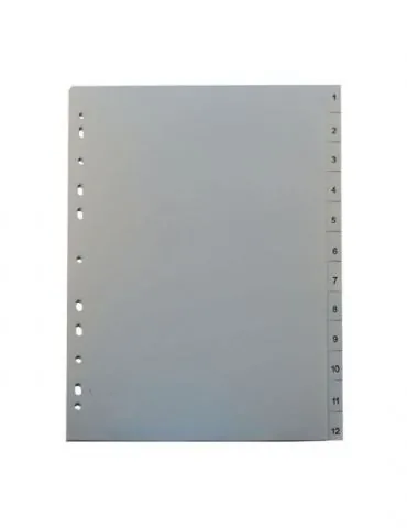 Separatoare noki din plastic cu index 1-12 Noki - 1 - Tik.ro