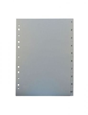 Separatoare noki din plastic cu index 1-10 Noki - 1 - Tik.ro