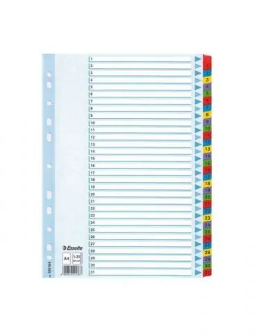 Index esselte mylar 1-31 a4 Esselte - 1 - Tik.ro