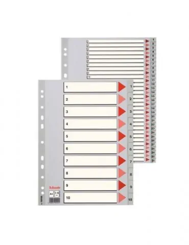 Index esselte a-z a4 225x297 mm plastic Esselte - 1 - Tik.ro
