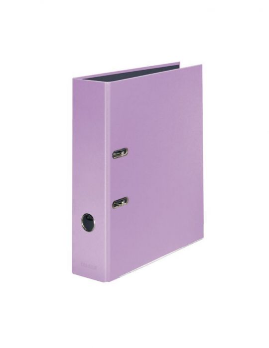 Biblioraft falken pastel carton laminat a4 80 mm violet Falken - 1