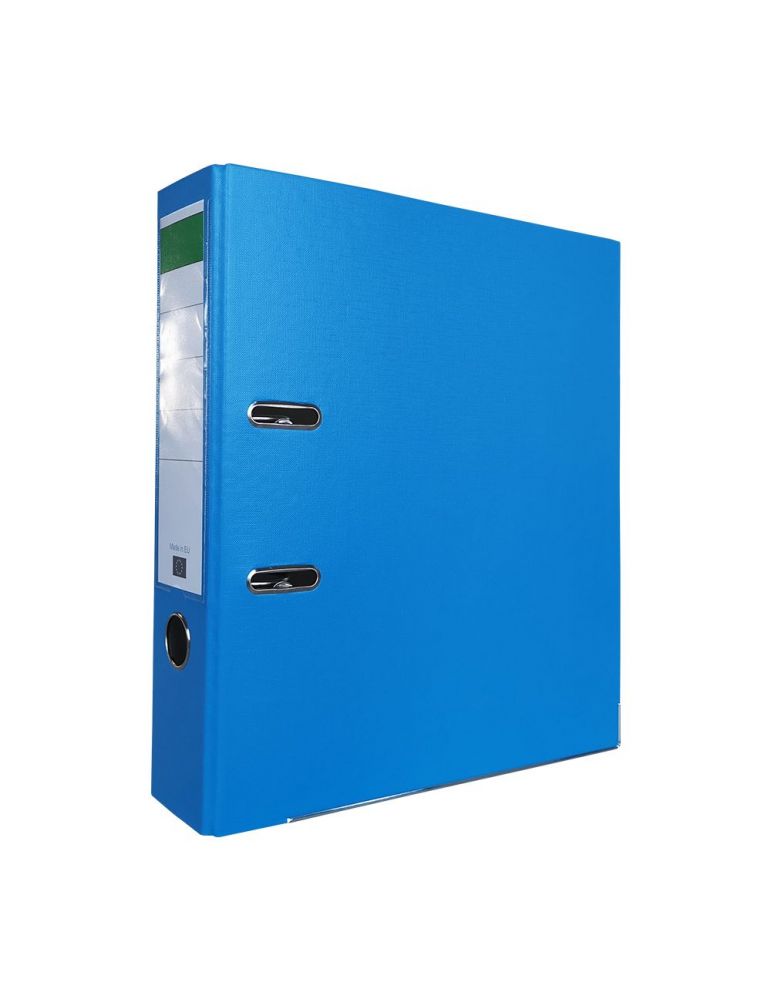 Biblioraft pp/carton 75 mm bleu