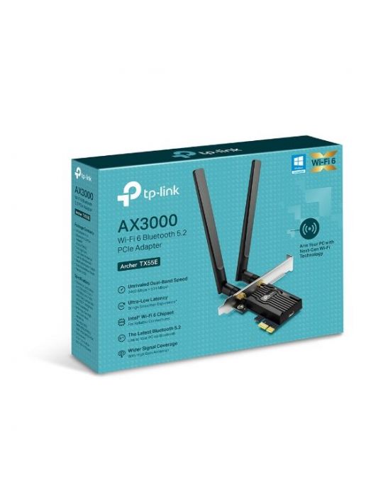 TP-Link ARCHER TX55E card de rețea WLAN / Bluetooth 2402 Mbit/s Tp-link - 2