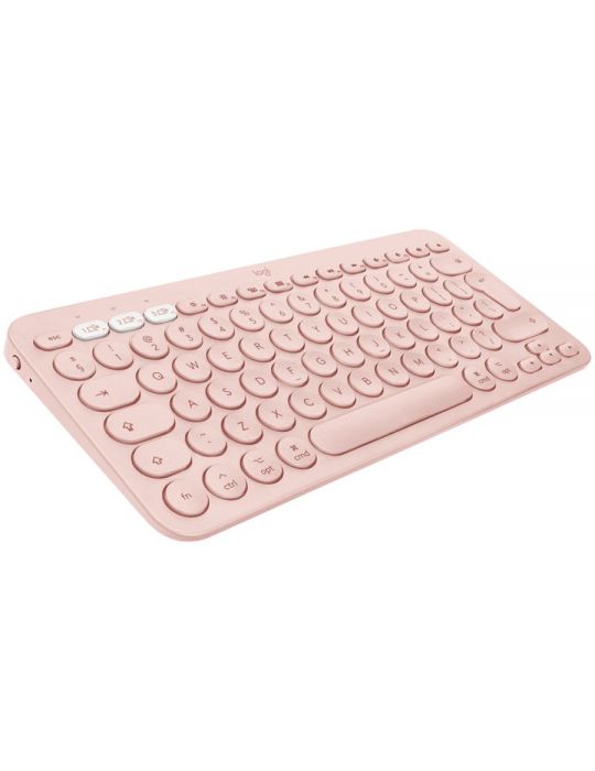 Logitech K380 for Mac Multi-Device Bluetooth Keyboard tastaturi QWERTY Englez Roz Logitech - 1